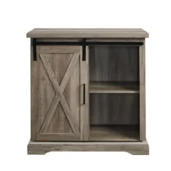 Wash Sliding Barn Door Cabinet-Kirkland's Home Sale