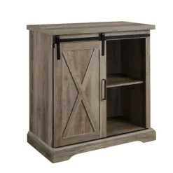 Wash Sliding Barn Door Cabinet-Kirkland's Home Sale