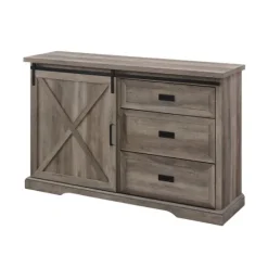 Wash Sliding Barn Door Sideboard-Kirkland's Home New
