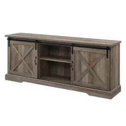 Wash Sliding Barn Door Tv Stand-Kirkland's Home Store