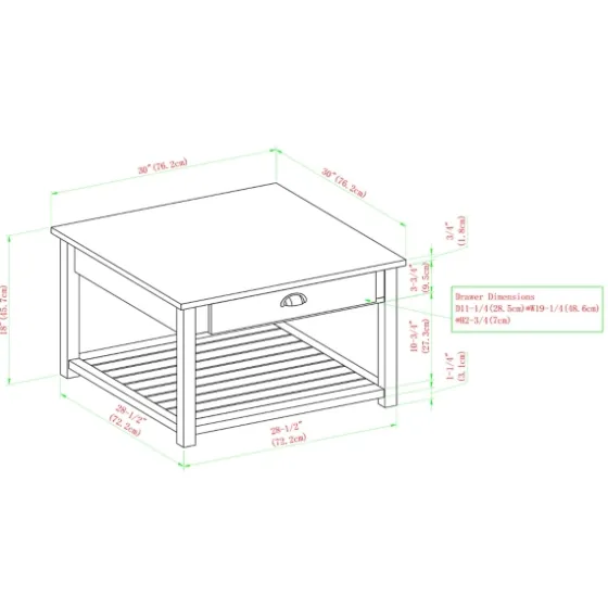 Wash Square Coffee Table-Kirkland's Home Discount