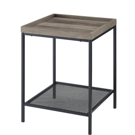 Wash Square Tray Style Top Accent Table-Kirkland's Home Online