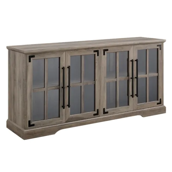 Wash Window 4-Door Tv Stand-Kirkland's Home Sale