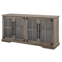 Wash Window 4-Door Tv Stand-Kirkland's Home Sale