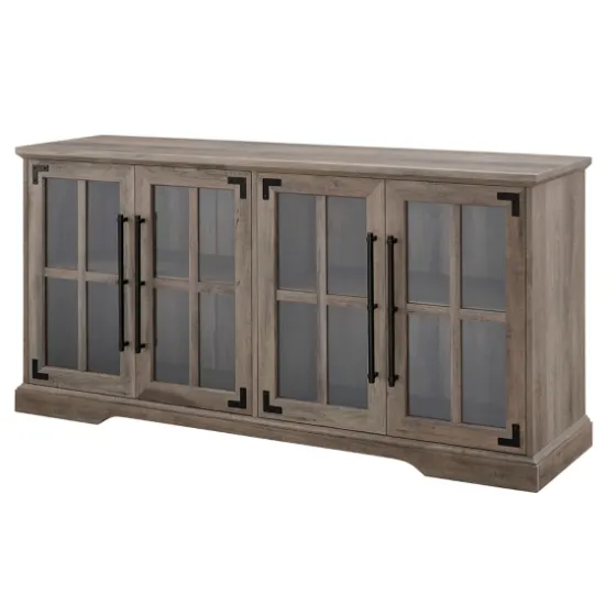 Wash Window 4-Door Tv Stand-Kirkland's Home Sale