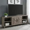 Wash Wood Helix Open Shelf Tv Stand-Kirkland's Home Discount