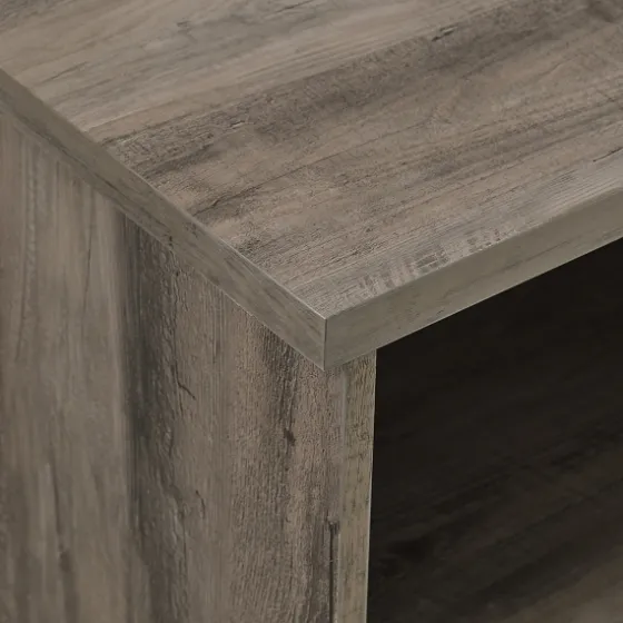 Wash Wood Helix Open Shelf Tv Stand-Kirkland's Home Discount