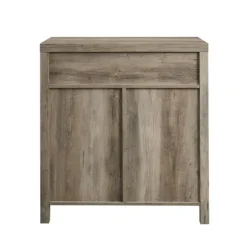 Wash Wooden And Metal Barn Door Cabinet-Kirkland's Home Best Sale