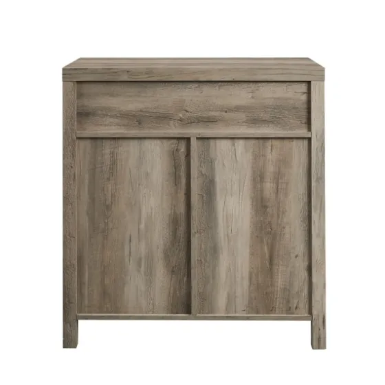 Wash Wooden And Metal Barn Door Cabinet-Kirkland's Home Best Sale