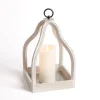 Washed Beaded Open Lantern, 14 In.-Kirkland's Home Cheap