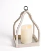 Washed Beaded Open Lantern, 16 In.-Kirkland's Home Hot