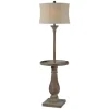 Washed Driftwood Floor Lamp With Tray Table-Kirkland's Home Hot