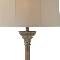 Washed Driftwood Floor Lamp With Tray Table-Kirkland's Home Hot