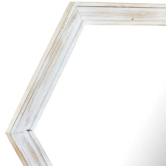 Washed Hexagon Frame Mirror-Kirkland's Home Best Sale