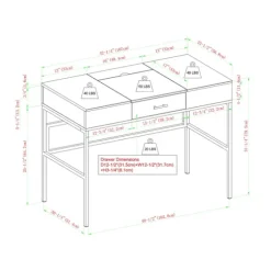 Washed Lift Top Storage Desk-Kirkland's Home Shop