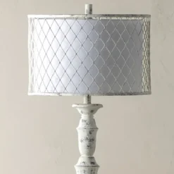 Washed Resin Encased Shade Floor Lamp-Kirkland's Home Best