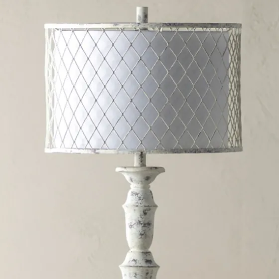 Washed Resin Encased Shade Floor Lamp-Kirkland's Home Best