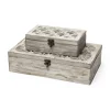 Washed Wood Boxes, Set Of 2-Kirkland's Home Online