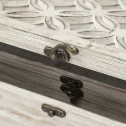Washed Wood Boxes, Set Of 2-Kirkland's Home Online