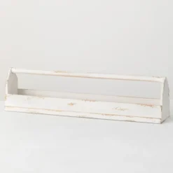 Washed Wooden Tray With Handle-Kirkland's Home Cheap