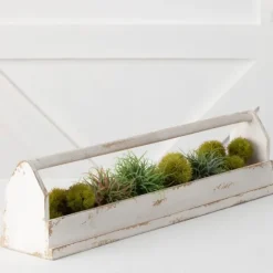 Washed Wooden Tray With Handle-Kirkland's Home Cheap