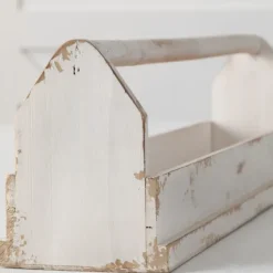 Washed Wooden Tray With Handle-Kirkland's Home Cheap