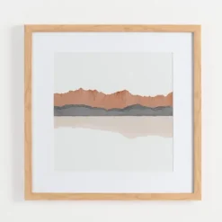 Watercolor Desert Range Framed Art Print-Kirkland's Home Store