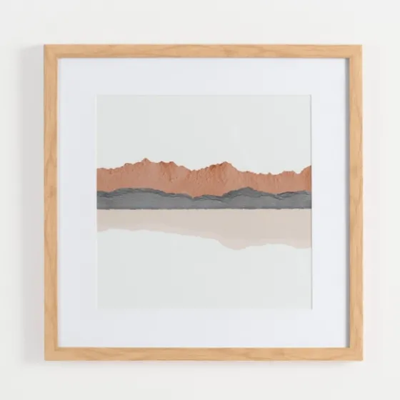 Watercolor Desert Range Framed Art Print-Kirkland's Home Store