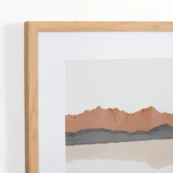 Watercolor Desert Range Framed Art Print-Kirkland's Home Store