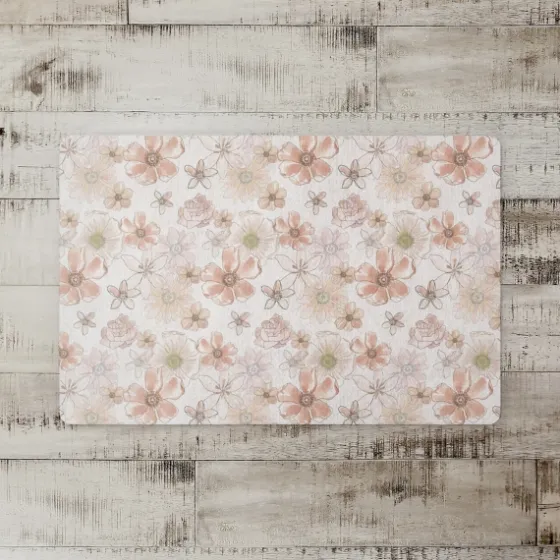 Watercolor Flowers Kitchen Mat-Kirkland's Home Flash Sale