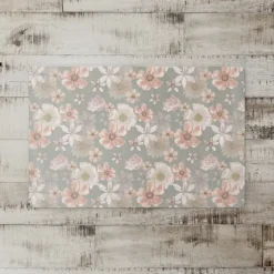 Watercolor Flowers Kitchen Mat-Kirkland's Home Hot