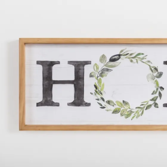 Watercolor Home Wreath Wall Plaque-Kirkland's Home Cheap