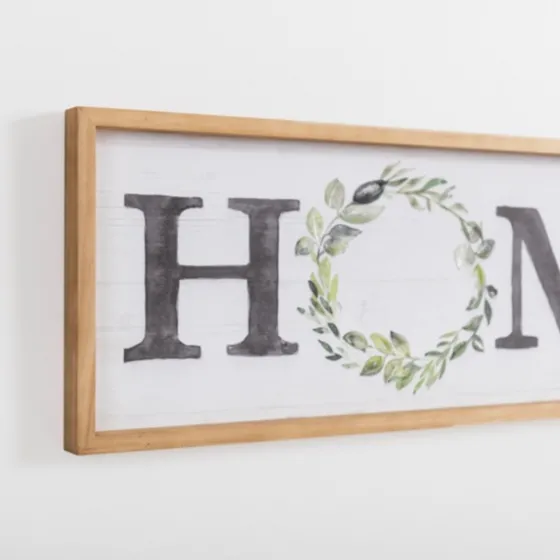 Watercolor Home Wreath Wall Plaque-Kirkland's Home Cheap