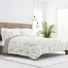 Watercolor Leaves Reversible 3-Pc. King Quilt Set-Kirkland's Home Cheap