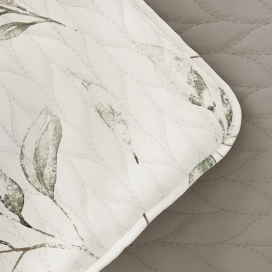 Watercolor Leaves Reversible 3-Pc. King Quilt Set-Kirkland's Home Cheap