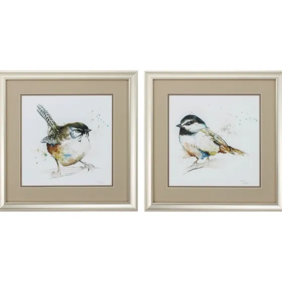 Watercolor Mountain Framed Art Prints, Set Of 2-Kirkland's Home Online