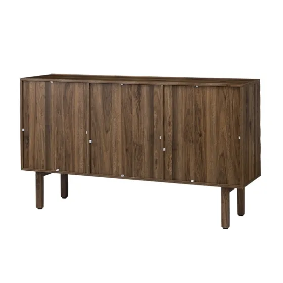 Wavy Wood 3-Door Sideboard Cabinet-Kirkland's Home Best