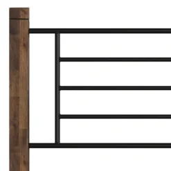 Weathered Brown Farmhouse Queen Bed-Kirkland's Home Online