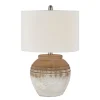 Weathered Clay Ceramic Table Lamp-Kirkland's Home Clearance