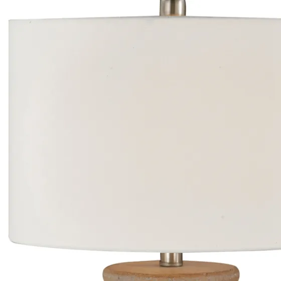 Weathered Clay Ceramic Table Lamp-Kirkland's Home Clearance