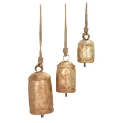 Weathered Decorative Bells, Set Of 3-Kirkland's Home New