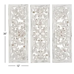 Weathered Gray Wood Panel Wall Plaques, Set Of 3-Kirkland's Home Cheap