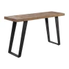 Weathered Oak And Metal Console Table-Kirkland's Home Online