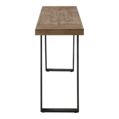 Weathered Oak And Metal Console Table-Kirkland's Home Online