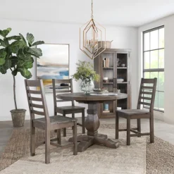 Weathered Pine Wood Dining Table-Kirkland's Home Cheap