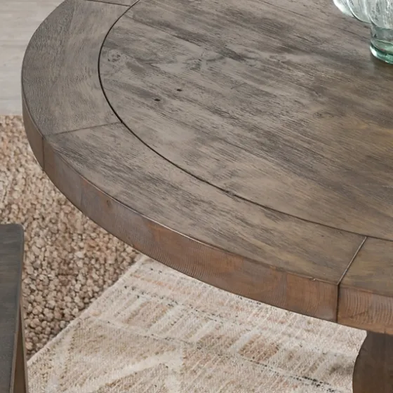 Weathered Pine Wood Dining Table-Kirkland's Home Cheap