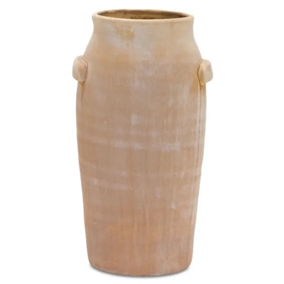Weathered Terracotta Vase, 15 In.-Kirkland's Home Sale