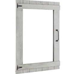 Weathered Wood Door Mirror, 24X32 In.-Kirkland's Home Sale