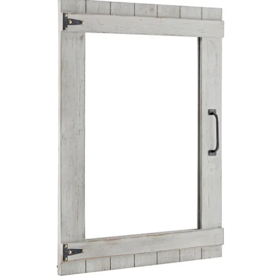 Weathered Wood Door Mirror, 24X32 In.-Kirkland's Home Sale