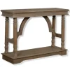Weathered Wooden Trestle Console Table-Kirkland's Home Discount